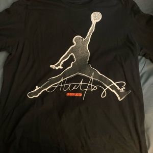 Jordan x Undefeated t shirt XL runs like a Large